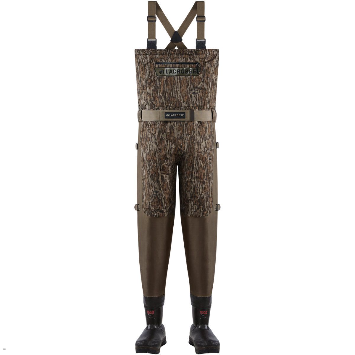 LaCrosse Insulated Alpha Swampfox 1000g Mossy Oak Erkek Avcılık Waders Kahverengi | VMJRFS531