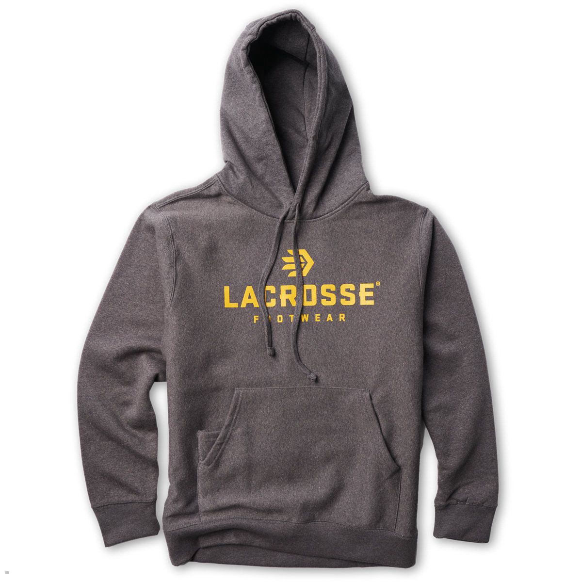 LaCrosse Logo Sweatshirt Kapüşonlu Sweatshirt Gri | YIQXFO958