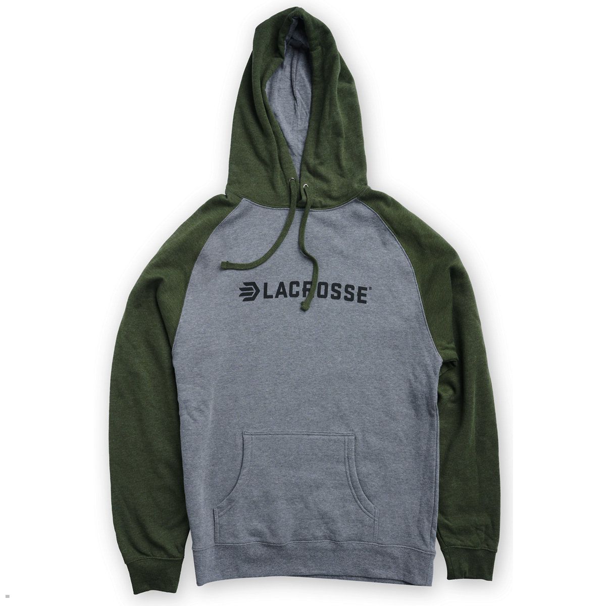 LaCrosse Print Sweatshirt Kapüşonlu Sweatshirt Gri | RIJBMT826